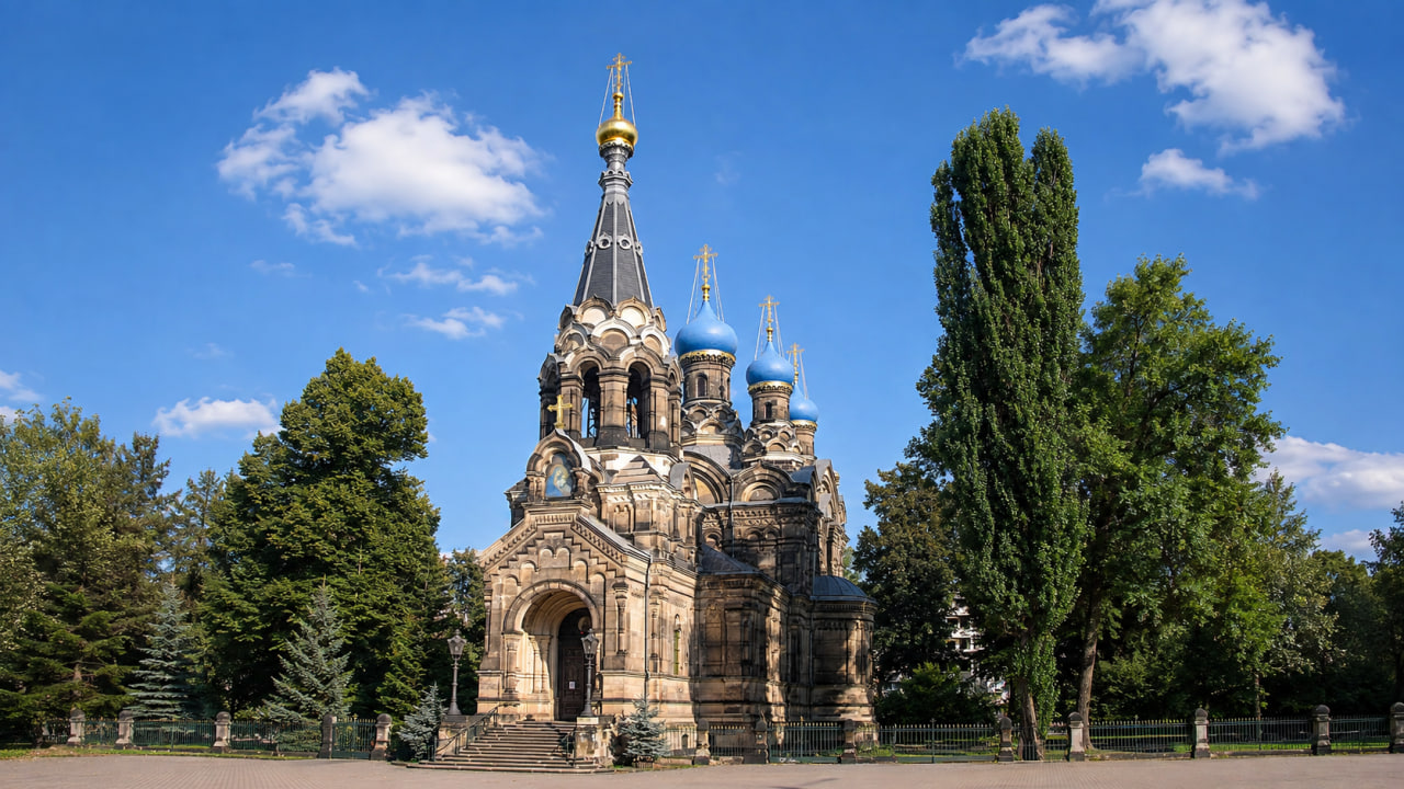 Russisch-Orthodoxe Kirche des heiligen Simeon vom Wunderbaren Berge in Dresden