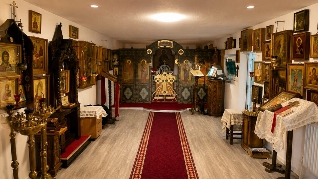 Russisch-Orthodoxe Kreuzerhöhungskapelle bei der südlichen bischöflichen Residenz in München